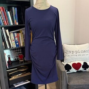 Blue Women's Cotton Dress